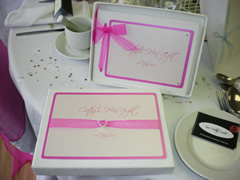 Hand Made Wedding Stationery